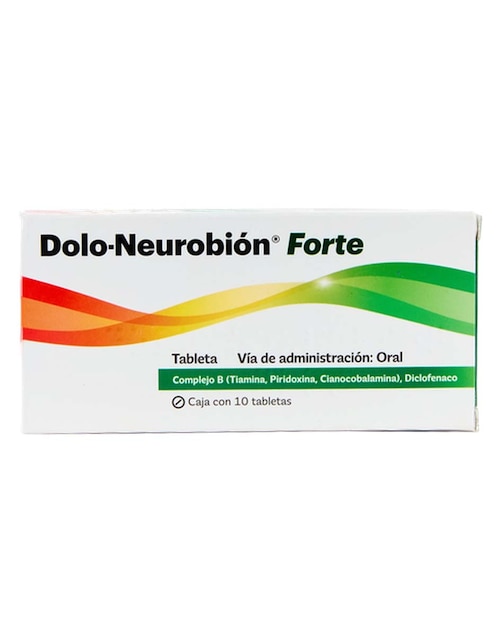 Tabletas para desinflamar y aliviar dolor intenso Dolo-Neurobión Forte