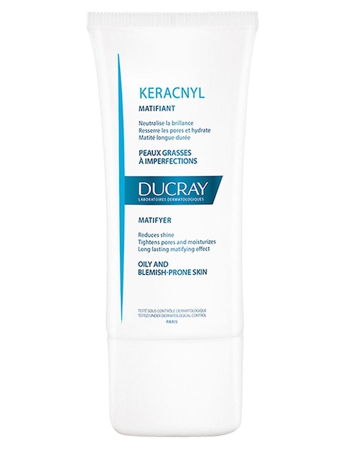 Crema facial recomendada para acné de día Ducray Keracnyl para piel mixta y grasa