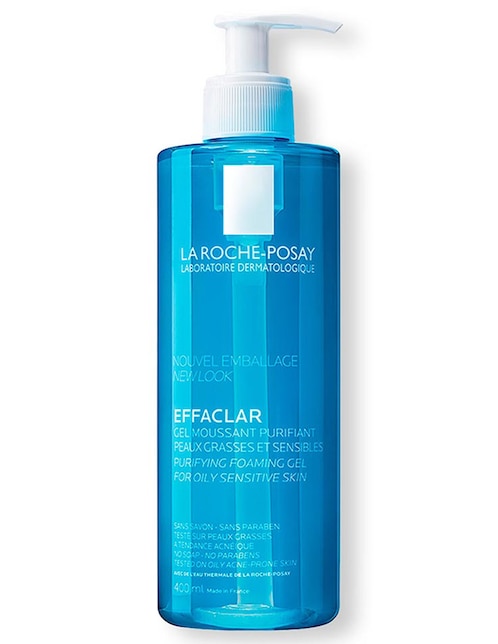 Limpiador facial Purifying Foaming Gel La Roche Posay Effaclar recomendado para purificar