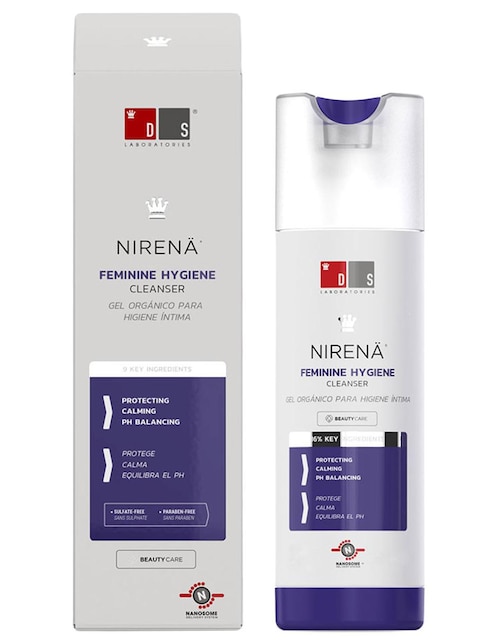 Gel orgánico de higiene femenina DS Laboratories Nirena 120 ml