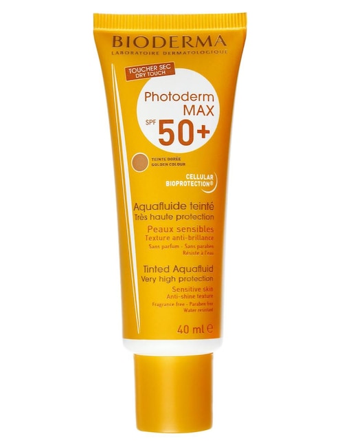 Protector solar FPS 50+ Aquafluide Teinté Bioderma Photoderm Max 40 ml