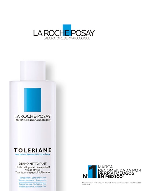 Limpiador facial Cleasing and MakeUp Removal La Roche Posay Toleriane