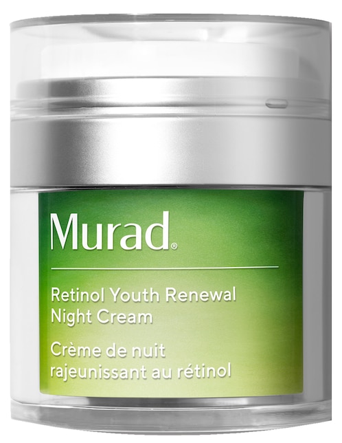 Crema facial recomendada para prevenir signos de la edad de noche Murad Resurgence para todo tipo piel
