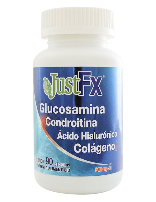 Suplemento Olnatura Just JustFx Glucosamina Condroitina con ácido  hialurónico y colágeno 120 cápsulas