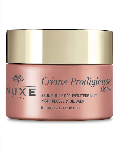 Crema facial recomendada para prevenir signos de la edad de noche Nuxe para todo tipo piel
