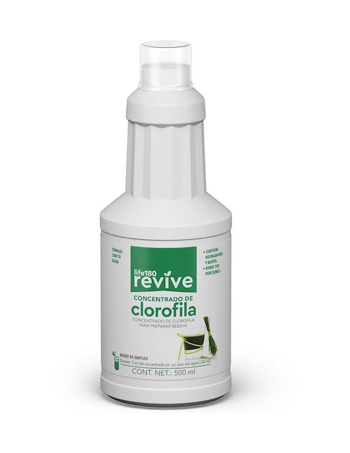 Concentrado de clorofila Life 180 Revive 500 ml