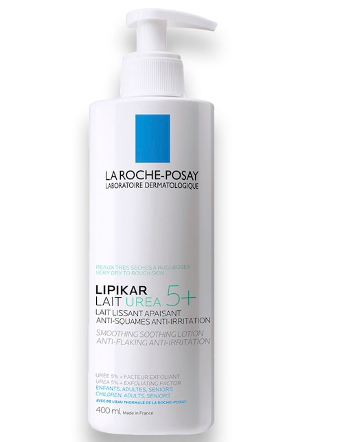 Crema facial Lait Urea 5+ Lipikar La Roche Posay recomendada para calmar y aliviar la piel