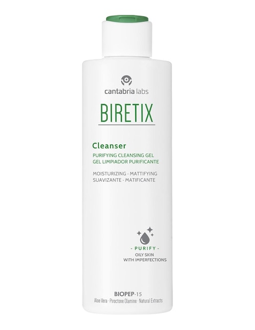 Limpiador facial Biretix para purificar