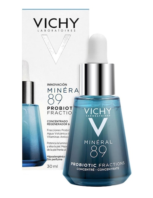 Serum hidratante facial Minéral 89 Probiotic fractions Vichy de piel seca 30 ml