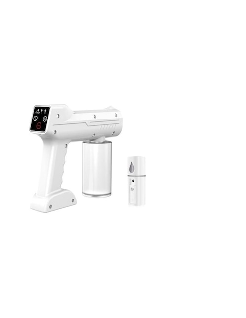 Set de Pistola sanitizante inalámbrica y Sanitizador personal