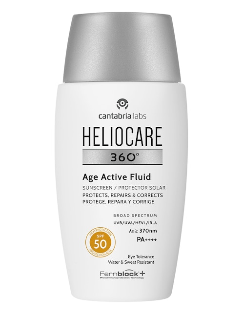 Protector solar FPS 50 age active fluid Heliocare 50 ml
