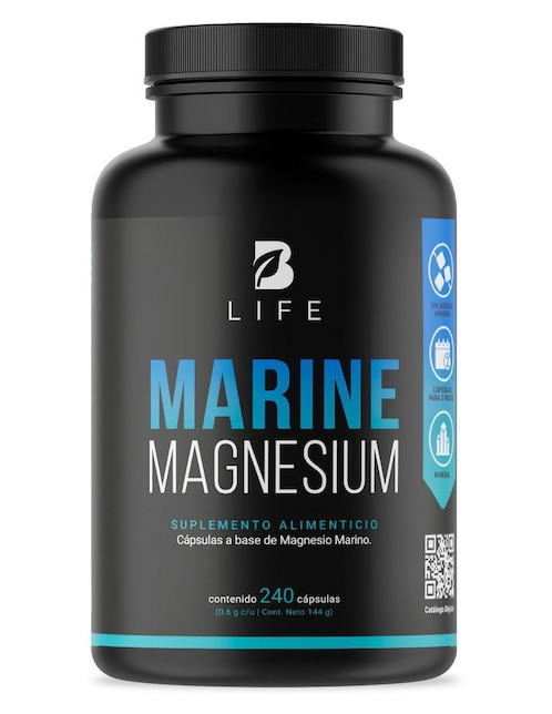 Suplemento Alimenticio B Life Magnesio Marino