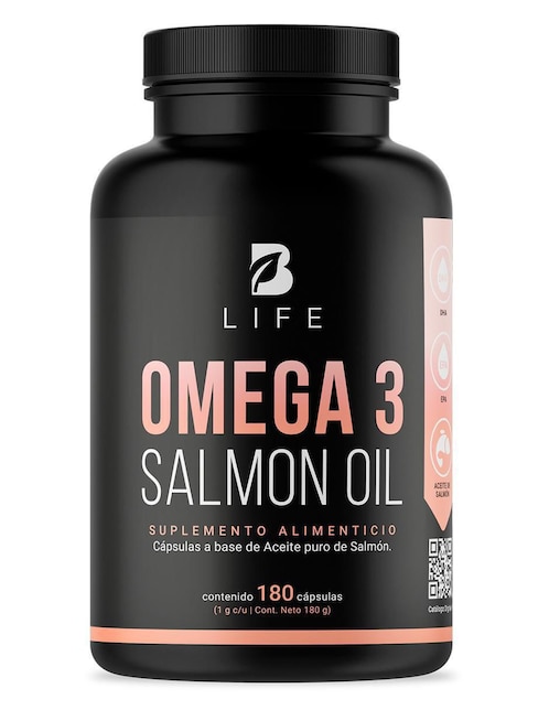 Suplemento Alimenticio B Life Omega 3 Salmón Epa Dha