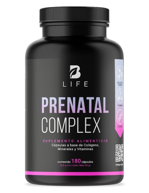 Suplemento Alimenticio B Life Multivitamínico Prenatal