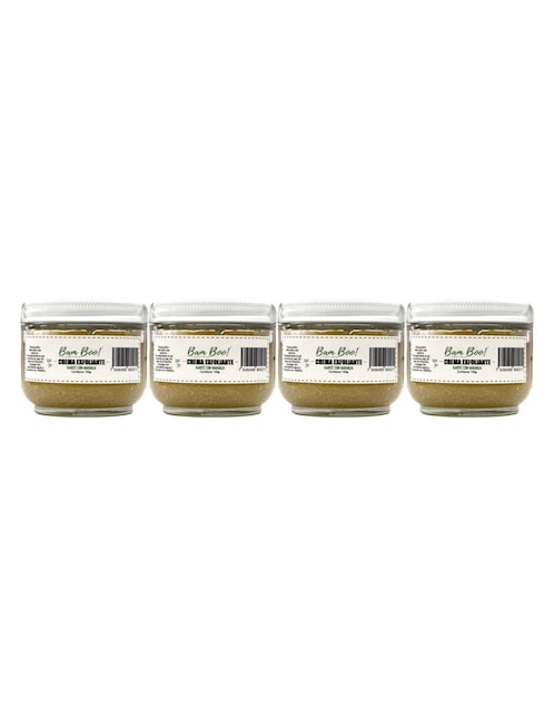 Set de exfoliante facial Bam Boo Lifestyle Lifestyle Karité para piel mixta