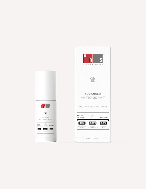 Sérum antiedad facial Advanced Antioxidant Ds Laboratories todo tipo piel
