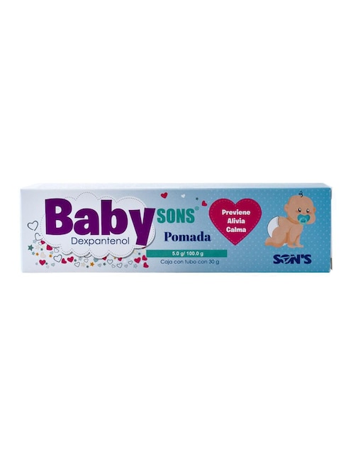 Pomada de dexpantenol Baby Química Sond en tubo