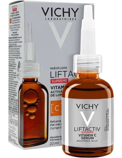 Serum antiedad facial Vitamina C anti-oxidante Vichy Liftactiv todo tipo de piel 20 ml
