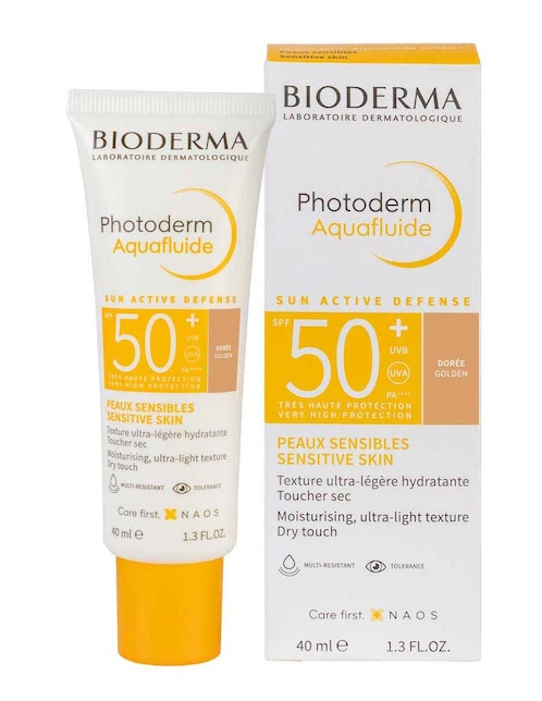 Protector solar FPS 50+ Photoderm Aquafluide Bioderma Defense 40 ml