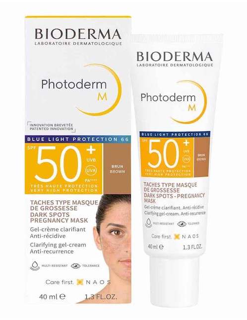 Protector solar FPS 50+ Photoderm M Bioderma Blue Light 40 ml