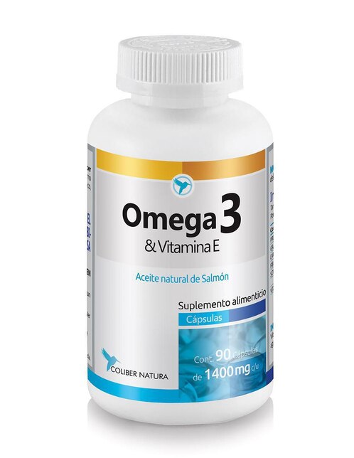 Suplemento alimenticio Coliber Natura Omega 3 90 cápsulas 