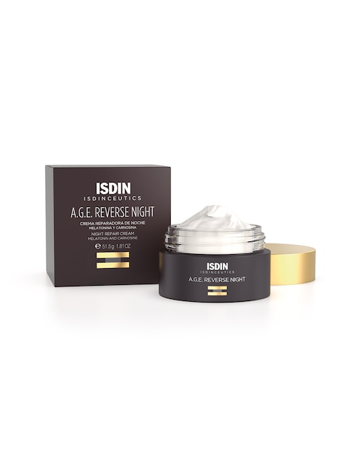 Crema para rostro Isdinceutics A.G.E Reverse Night Isdin recomendado para antiedad