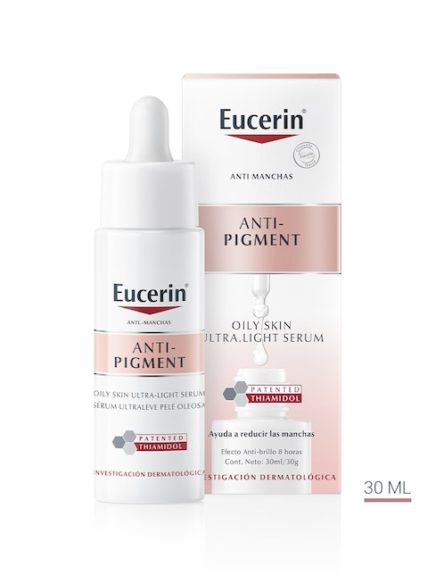 Serum antimanchas Anti-Pigment Oily Skin Ultra-Light facial Eucerin Anti-Pigment todo tipo de piel 30 ml