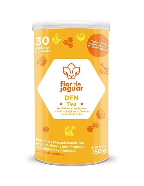 Cápsulas de té de jengibre y limón Flor De Jaguar 150 g