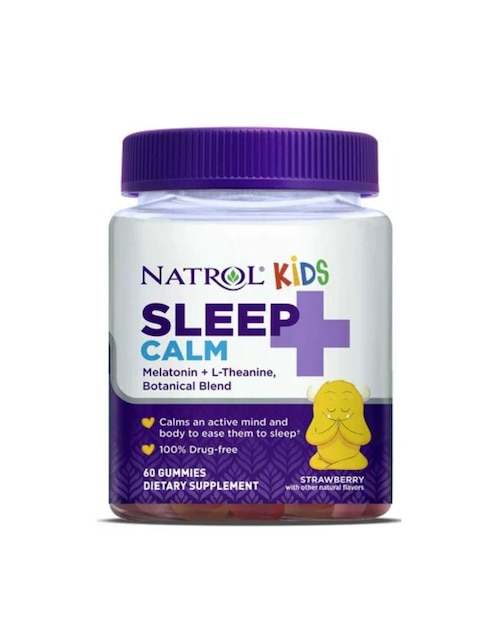 Suplemento alimenticio gomitas para dormir Natrol Sleep Calm