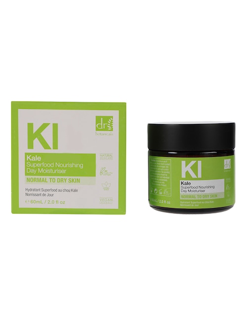 Crema facial recomendada para hidratar día Dr. Botanicals Apothecary Natural Collection para todo tipo piel