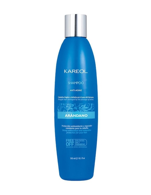 Shampoo reparador para cabello Arándano Kareol