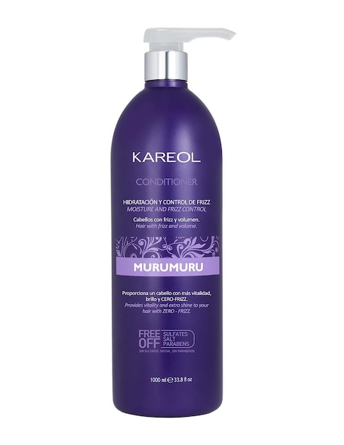 Acondicionador para cabello Hidrata Control Volumen Kareol MuruMuru 1000 ml