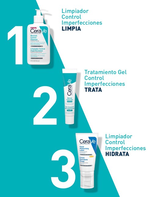 Gel corporal exfoliante Cerave 40 ml control imperfecciones 9