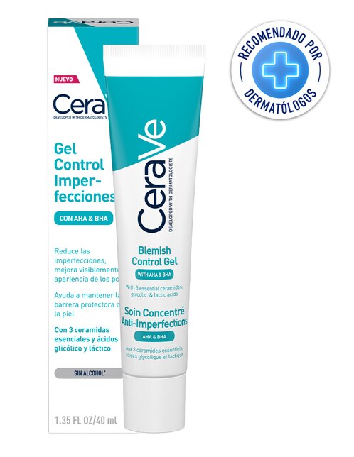 Gel corporal exfoliante Cerave 40 ml control imperfecciones 10