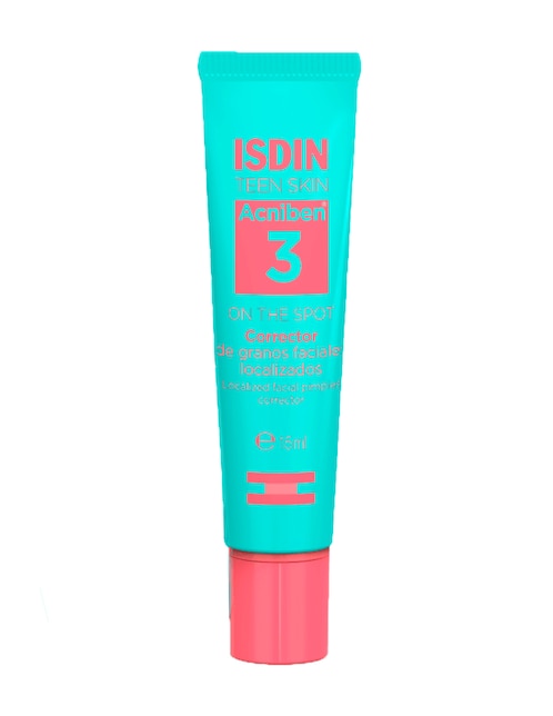 Gel para rostro limpiador Isdin Acniben on the Spot corrector de granos 15 ml