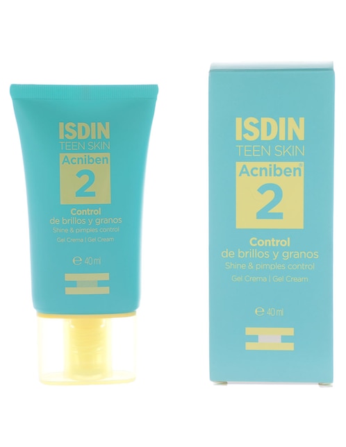 Gel facial limpiador Teen Skin Isdin Acniben 2 Sin color