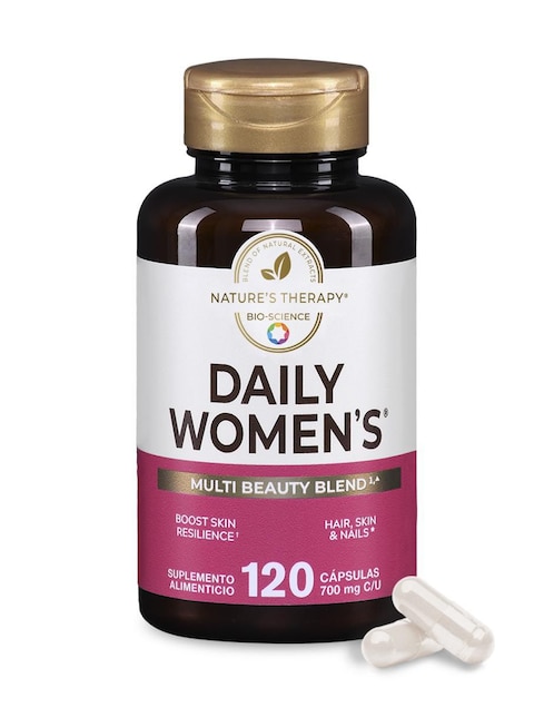 Daily Women vitamina Nature's Therapy cápsulas para mujer