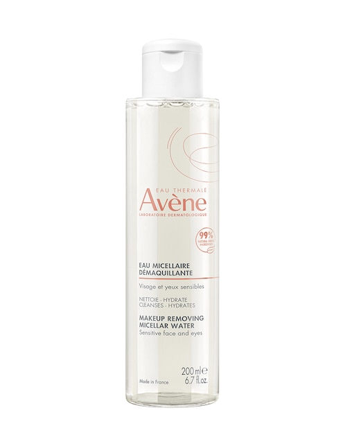 Limpiador facial Agua micelar limpieza y cuidado para rostro, 200 ml para desmaquillar 1