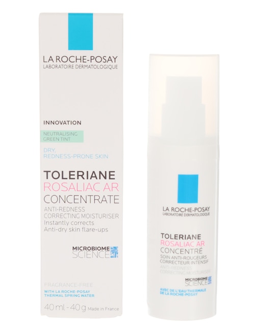 Crema facial recomendada para calmar y aliviar la piel día y noche Toleriane Rosaliac Ar Concentré La Roche Posay para piel sensible