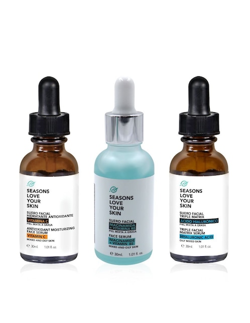Sérum hidratante facial Seasons Love Your Skin Seasons todo tipo de piel