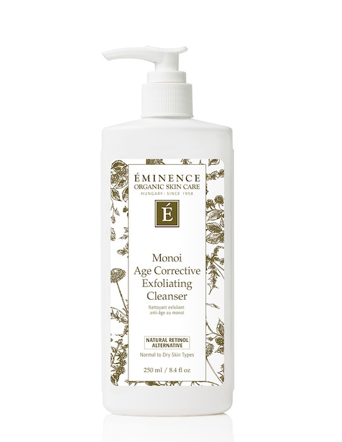 Limpiador facial Eminence monoi age corrective exfoliating cleanser 250 ml Eminence Firm skin para exfoliar