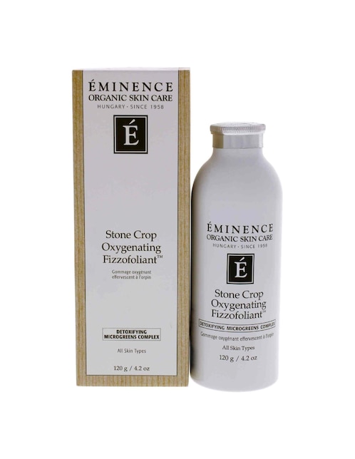 Exfoliante facial Éminence Stone Crop Oxygenating Fizzofoliant 120 ml para piel mixta y grasa