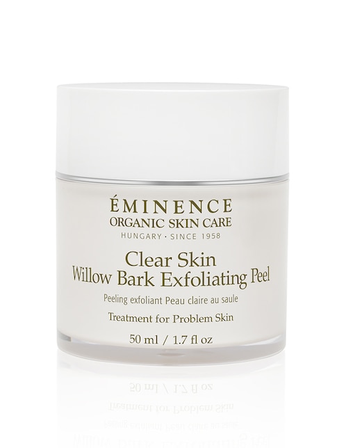 Exfoliante facial Éminence Clear Skin Willow Bark 50 ml para todo tipo piel