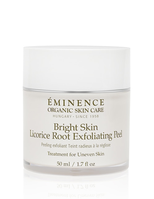 Exfoliante facial Éminence Bright Skin Exfoliating Peel 50 ml para todo tipo piel