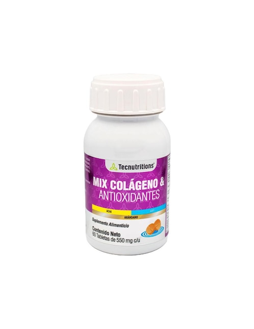 Mix Colágeno y Antioxidantes Tecnutritions de 60 tabletas