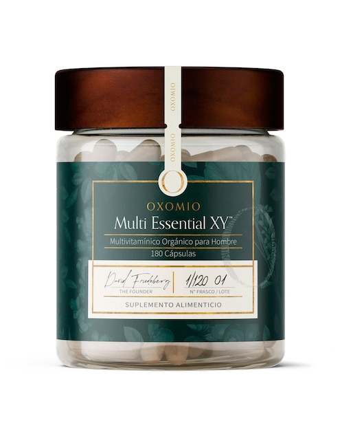 Multi Essential XY de OXOMIO Oxomio con multivitamínico, vitamina d 23 y minerales de 180 cápsulas