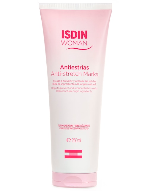 Imagen de producto Crema para cuerpo recomendada para prevenir la aparición de estrías de día Isdin Woman Isdin para todo tipo piel