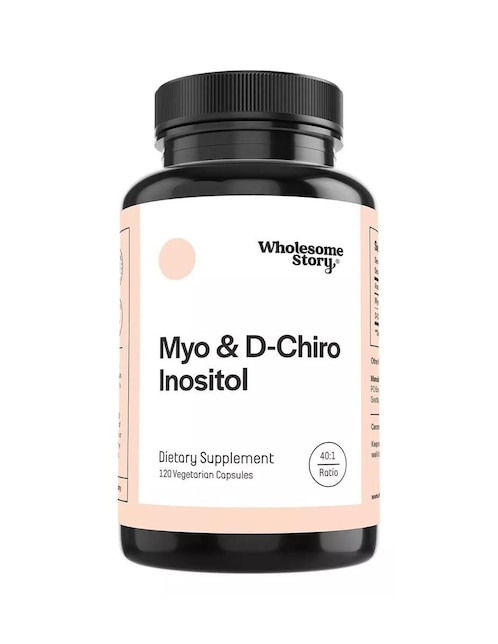 Myo Inositol Y D-chiro Inositol Wholesome Story 120 cápsulas