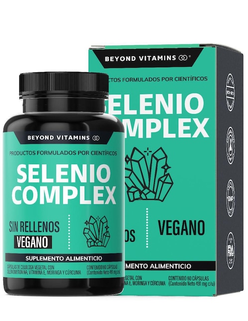 Selenio Complex Seleniometionina Beyond Vitamins con selenio de 60 cápsulas