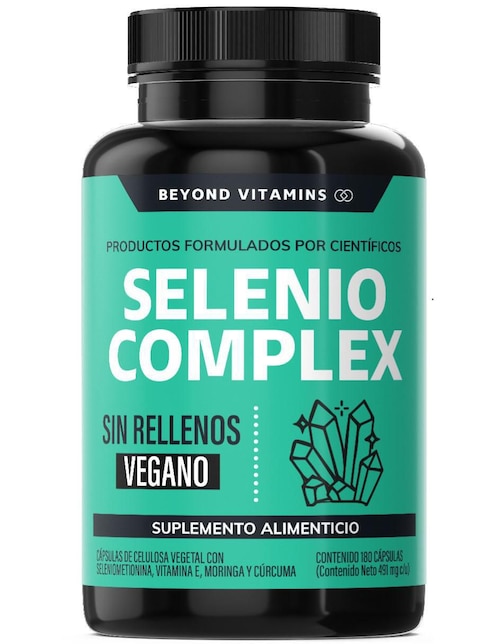 Selenio Complex Seleniometionina Beyond Vitamins con selenio de 180 cápsulas